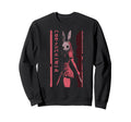 Anime Horror Bunny Aesthetic Soft Sweatshirt - Unique Graphic for Adults - T-Shirt, Sweatshirt, Hoodie