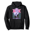 Kawaii Pastel Goth Bunny Anime Hoodie - Aesthetic Graphic for Adults - T-Shirt, Sweatshirt, Hoodie