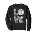 Baseball Softball Baseball Mom Love Sweatshirt - Unique Graphic Men Women - T-Shirt, Sweatshirt, Hoodie
