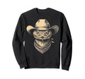 Rattlesnake Cowboy Hat Bandana Sweatshirt - Novelty Apparel Men Women - T-Shirt, Sweatshirt, Hoodie