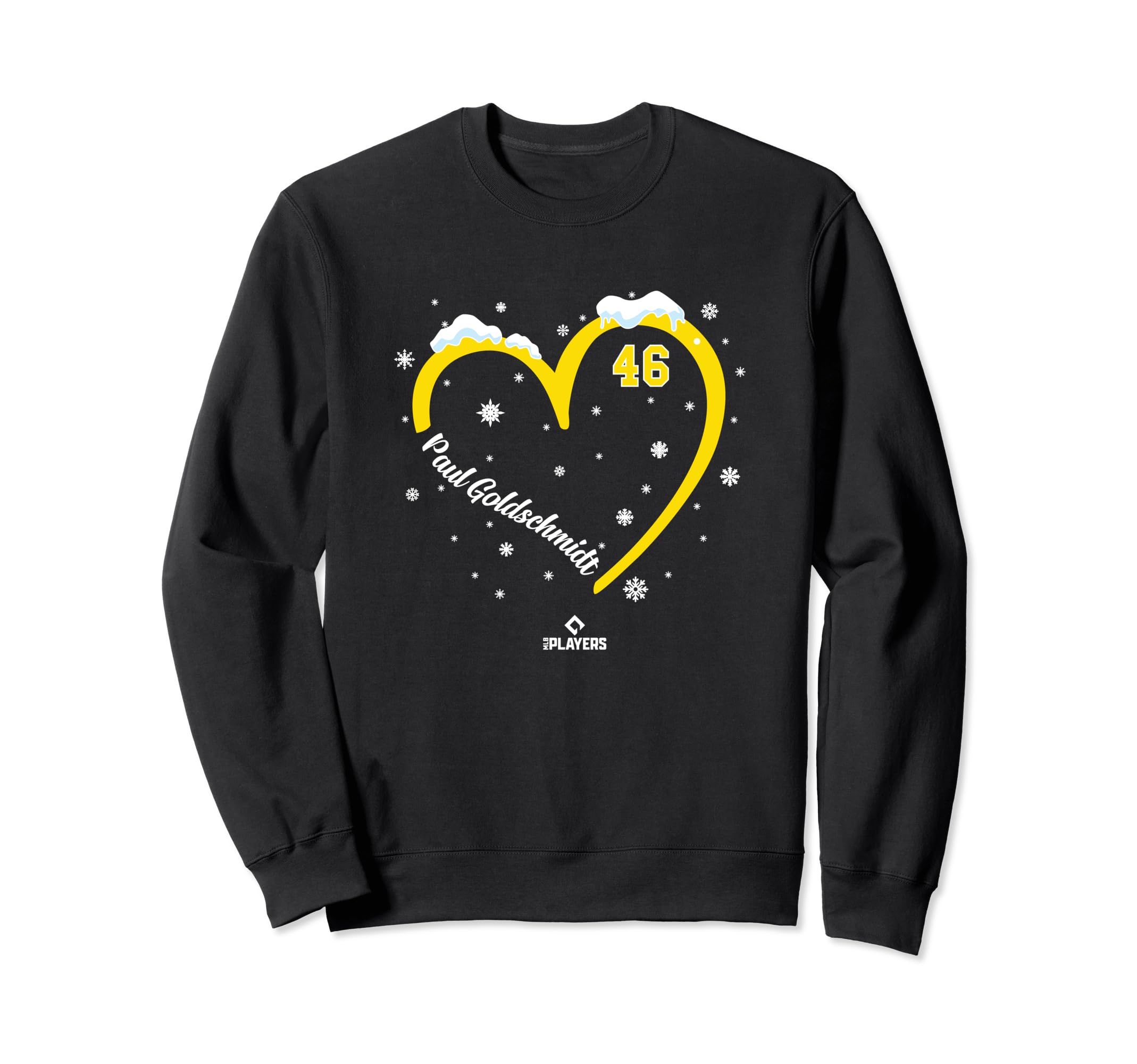 Paul Goldschmidt Heart Mlbpa St Sweatshirt - Custom Art Print Men Women - T-Shirt, Sweatshirt, Hoodie