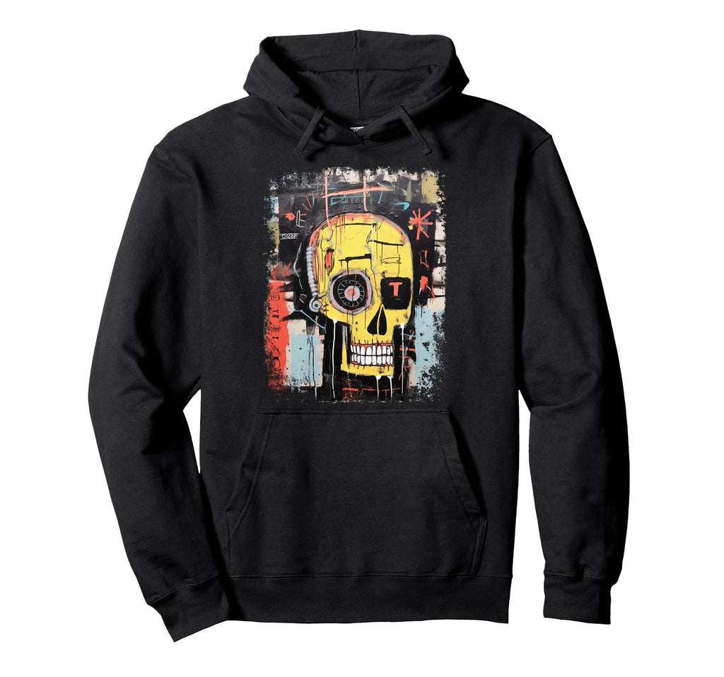 Aesthetic Streetwear Skull Hoodie - Unique Graphic Men Women - T-Shirt, Sweatshirt, Hoodie