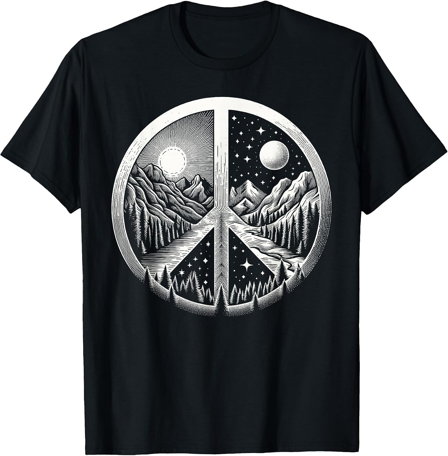 Funny Four Seasons Hippie Lover - Adult & Kids T-Shirts, Sweatshirts & Hoodies apparel design preview 1