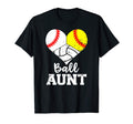 Ball Aunt Baseball Softball T-Shirt - Streetwear Style for Adults - T-Shirt, Sweatshirt, Hoodie