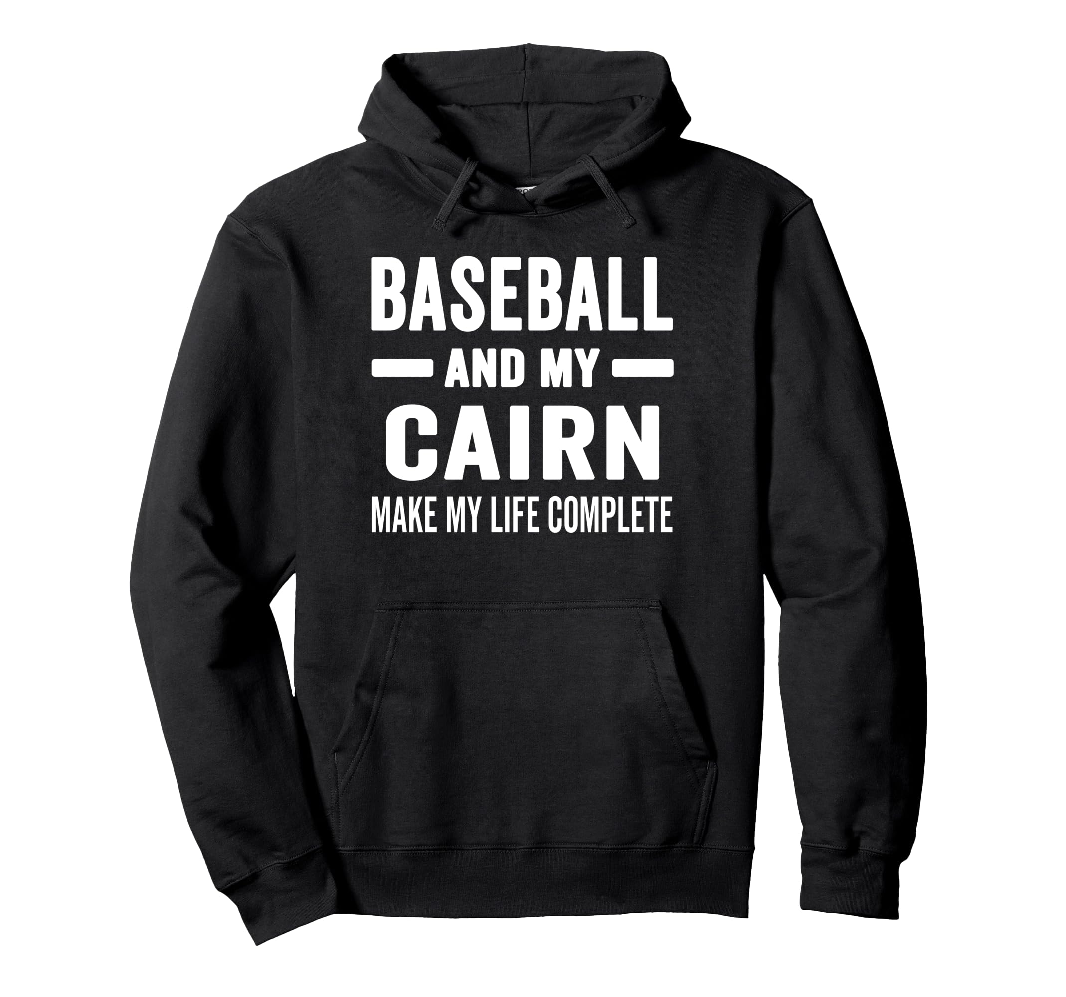 Baseball And My Cairn Mama Dog Lover Hoodie - Custom Art Print Men Women - T-Shirt, Sweatshirt, Hoodie