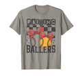 Softball Mom Raising Ballers T-Shirt - Fun Novelty Design for Adults - T-Shirt, Sweatshirt, Hoodie