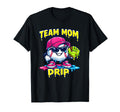 Ice Cream Drip Team Mom Baseball T-Shirt - Streetwear Style for Adults - T-Shirt, Sweatshirt, Hoodie