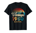 1950 Sunset 76Th Birthday T-Shirt - Custom Art Print Men Women - T-Shirt, Sweatshirt, Hoodie