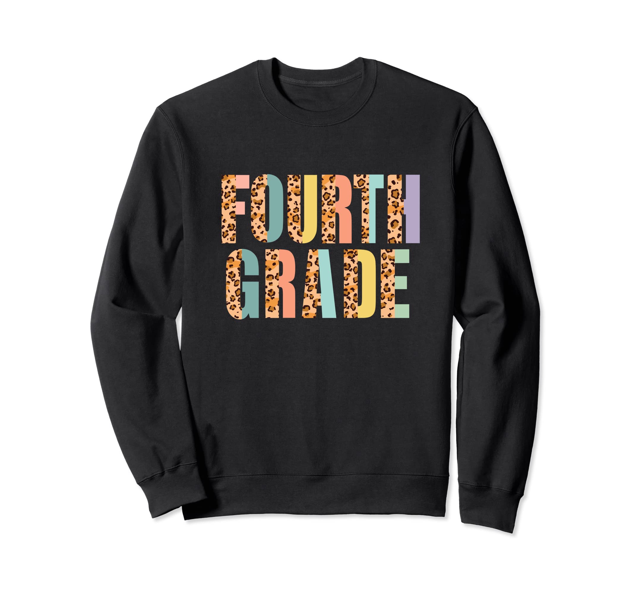 Leopard Colorful Cheetah Fourth Sweatshirt - Novelty Apparel Men Women - T-Shirt, Sweatshirt, Hoodie