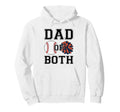 Baseball Cheer Dad Both Sports Love Hoodie - Novelty Apparel Men Women - T-Shirt, Sweatshirt, Hoodie