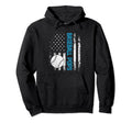 Baseball Pops American Flag Fathers Hoodie - Aesthetic Graphic Men Women - T-Shirt, Sweatshirt, Hoodie