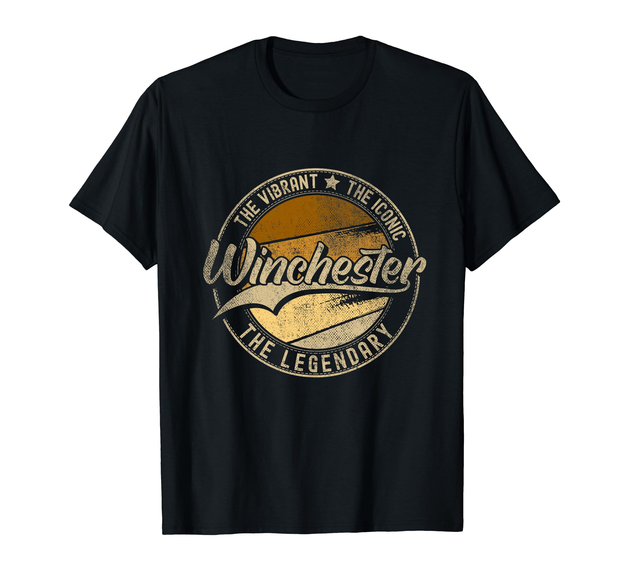 Winchester Tn Tennessee Distressed T-Shirt - Custom Art Print Men Women - T-Shirt, Sweatshirt, Hoodie