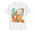 Peace Sign Love 60S 70S Tie Dye Hippie T-Shirt - Graphic Print Unisex - T-Shirt, Sweatshirt, Hoodie