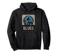 Electric Guitar Blues Band Music Hoodie - Graphic Print Men Women - T-Shirt, Sweatshirt, Hoodie