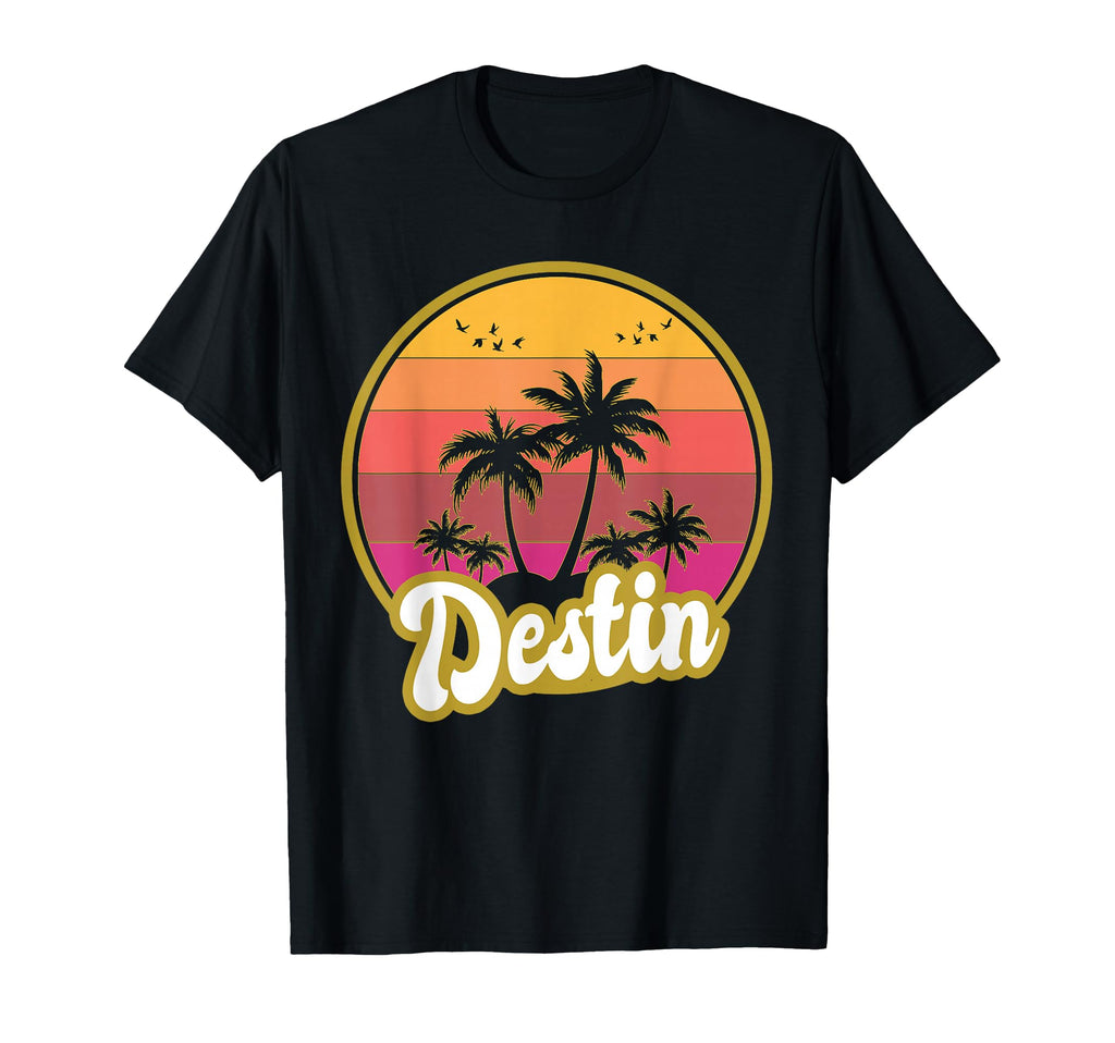 Destin Florida Beach Sunset T-Shirt - Streetwear Style Men Women - T-Shirt, Sweatshirt, Hoodie