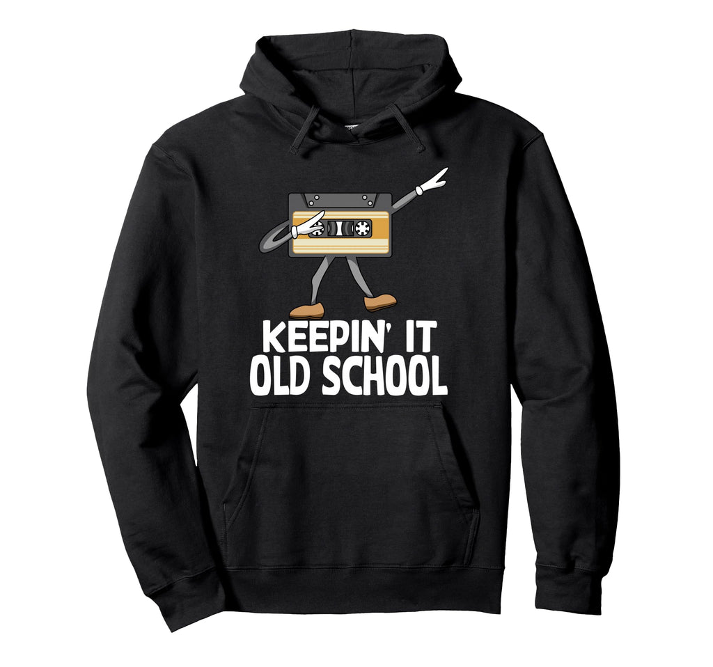 Old School Hip Hop 80S 90S Mixtape Hoodie - Minimalist Print for Adults - T-Shirt, Sweatshirt, Hoodie