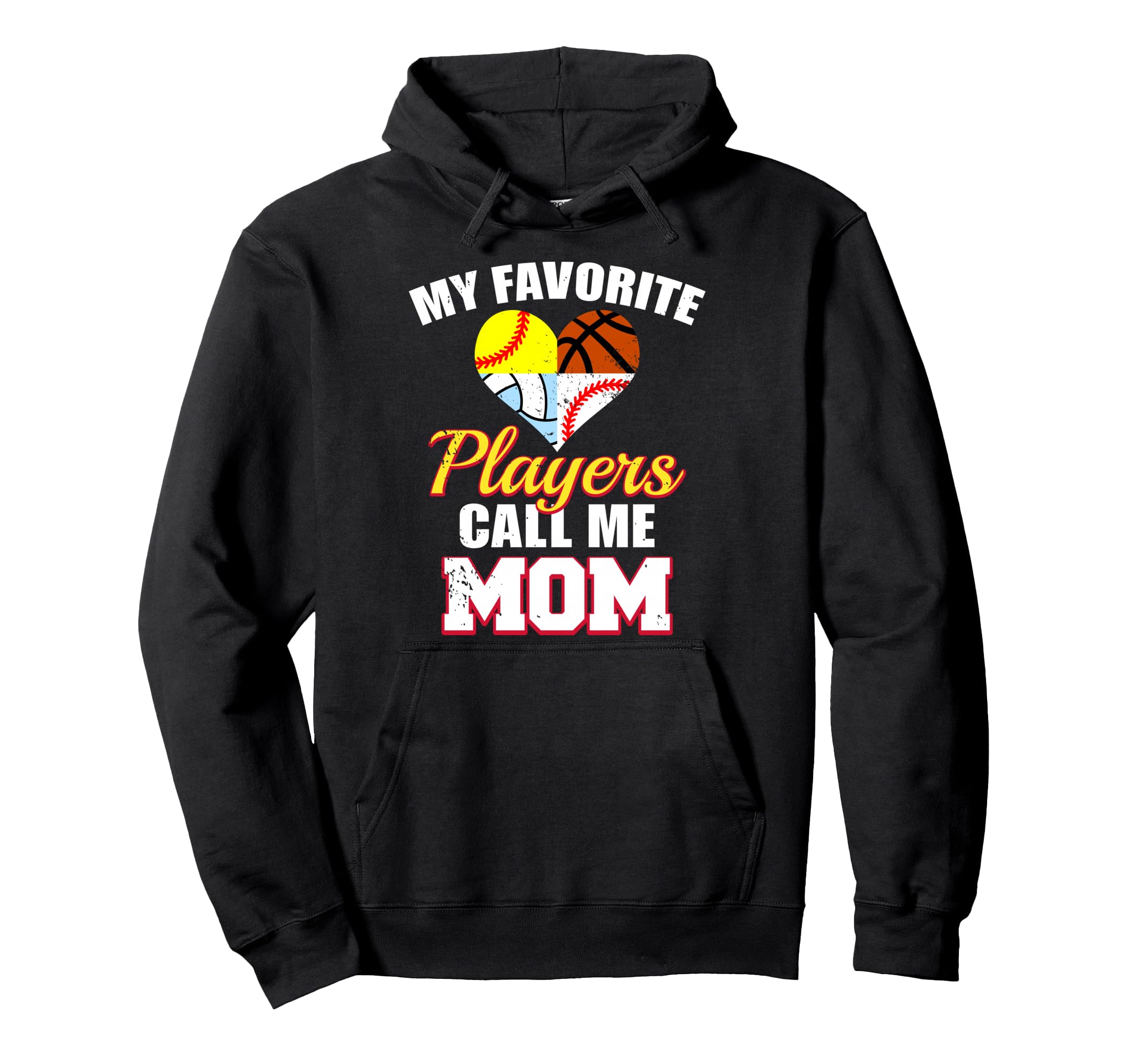 Favorite Players Baseball Softball Hoodie - Graphic Print for Adults - T-Shirt, Sweatshirt, Hoodie