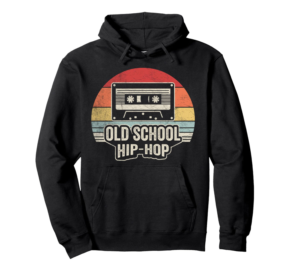 Old School Hip Hop Music Cassette Vibe Hoodie - Trendy Graphic for Adults - T-Shirt, Sweatshirt, Hoodie