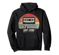 Old School Hip Hop Music Cassette Vibe Hoodie - Trendy Graphic for Adults - T-Shirt, Sweatshirt, Hoodie