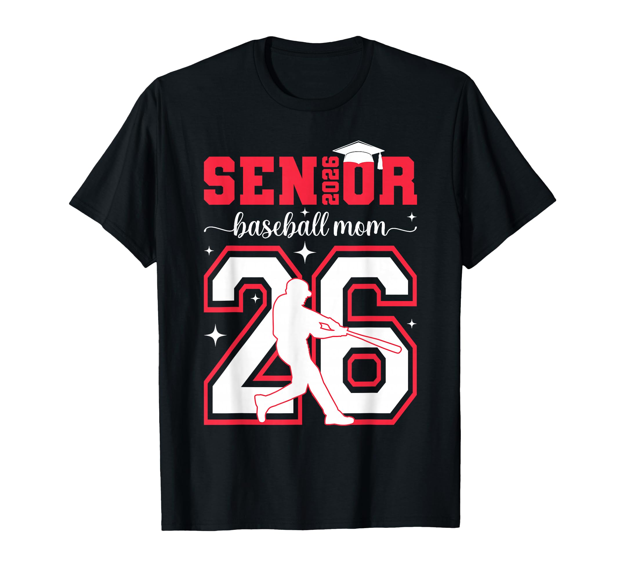 Baseball Senior Mom Senior T-Shirt - Casual Everyday Wear for Adults - T-Shirt, Sweatshirt, Hoodie