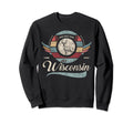 Wisconsin State Animal Deer Sweet Sweatshirt - Streetwear Style Men Women - T-Shirt, Sweatshirt, Hoodie