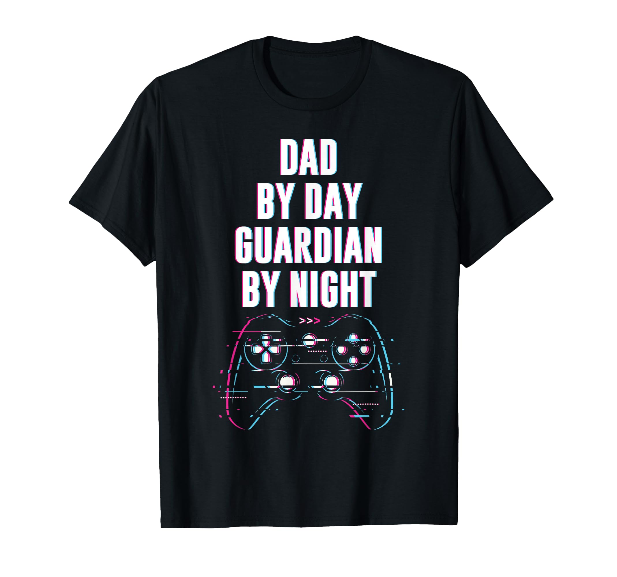 Mens Gamer Dad Dad Day Guardian Night T-Shirt - Trendy Graphic Unisex - T-Shirt, Sweatshirt, Hoodie