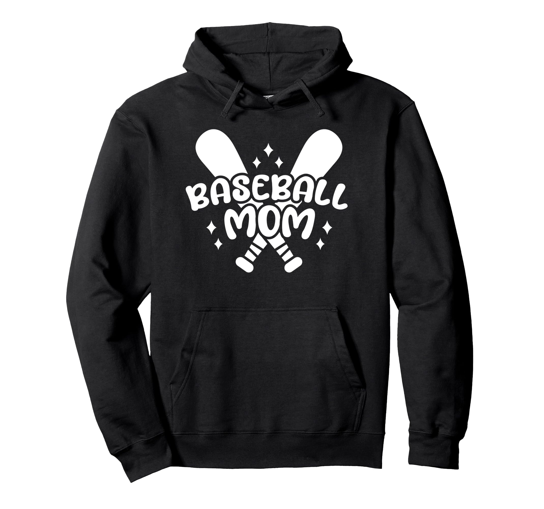 Baseball Mom Funny Baseball Mom Hoodie - Novelty Apparel Men Women - T-Shirt, Sweatshirt, Hoodie