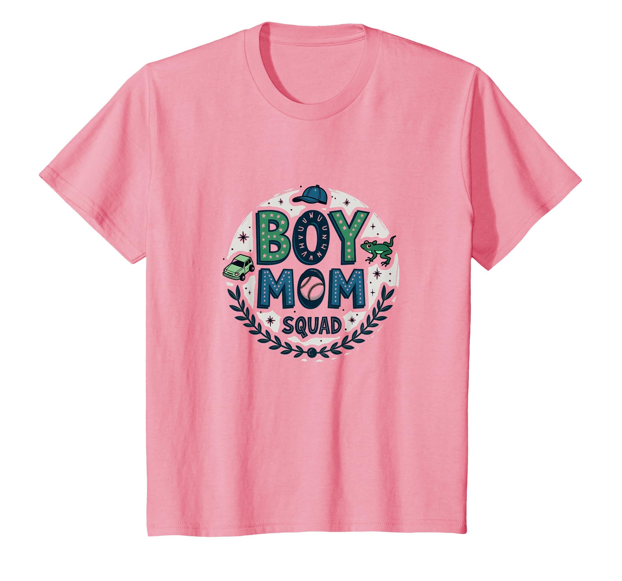 Mom Squad Proud Mama Baseball Cap Frog T-Shirt - Minimalist Print Unisex - T-Shirt, Sweatshirt, Hoodie