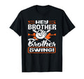 Hey Brother Swing Baseball Batter Catcher T-Shirt - Graphic Print Men Women - T-Shirt, Sweatshirt, Hoodie