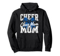 Cheer Mom Mother Bow Cheerleader Game Hoodie - Graphic Print for Adults - T-Shirt, Sweatshirt, Hoodie