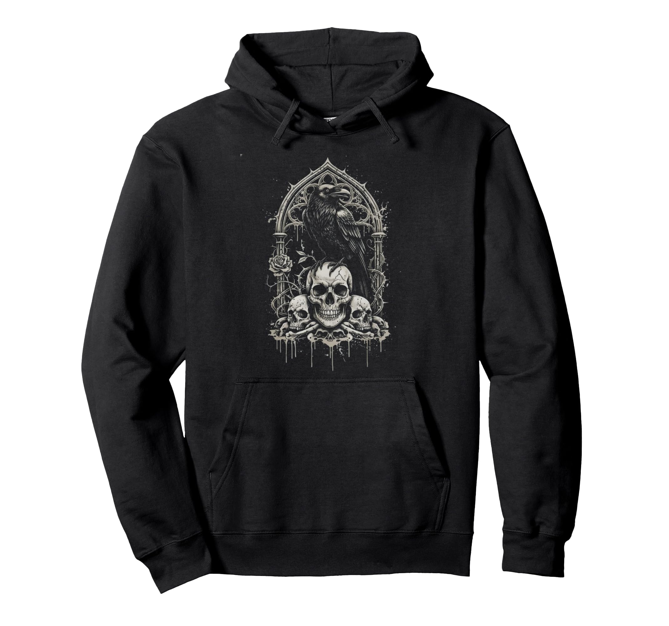 Y2K Goth Emo Aesthetic Gothic Grunge Hoodie - Custom Art Print Men Women - T-Shirt, Sweatshirt, Hoodie