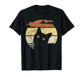 Eighties Cat Kitten Lover Distressed T-Shirt - Custom Art Print for Adults - T-Shirt, Sweatshirt, Hoodie