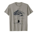 Lone Penguin Mountain 90S Escape Matrix T-Shirt - Trendy Graphic Unisex - T-Shirt, Sweatshirt, Hoodie