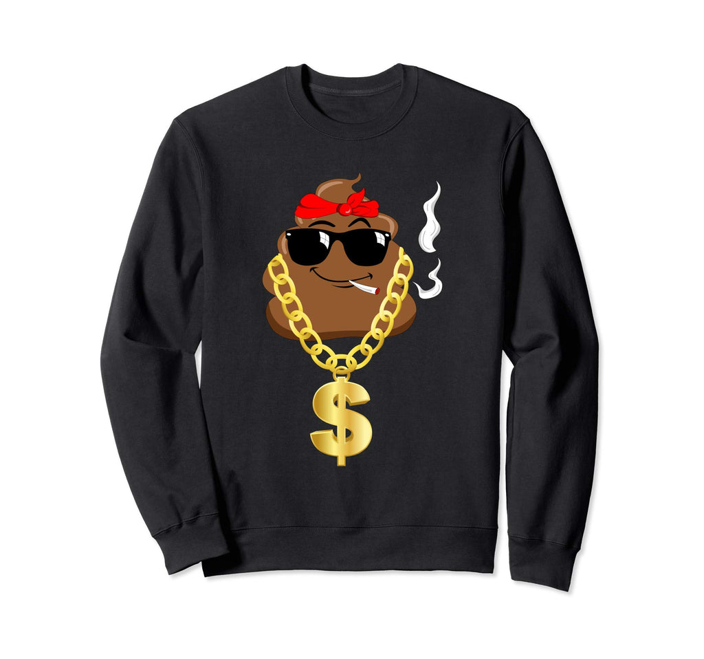 90S Hip Hop Old School Poop Throwback Sweatshirt - Graphic Print Men Women - T-Shirt, Sweatshirt, Hoodie