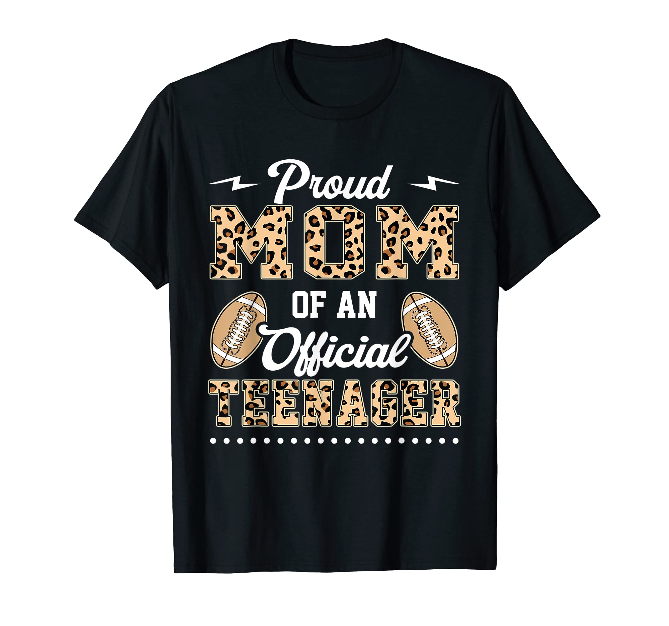 Baseball Proud Mom Teenager 13 Years T-Shirt - Casual Everyday Wear Unisex - T-Shirt, Sweatshirt, Hoodie
