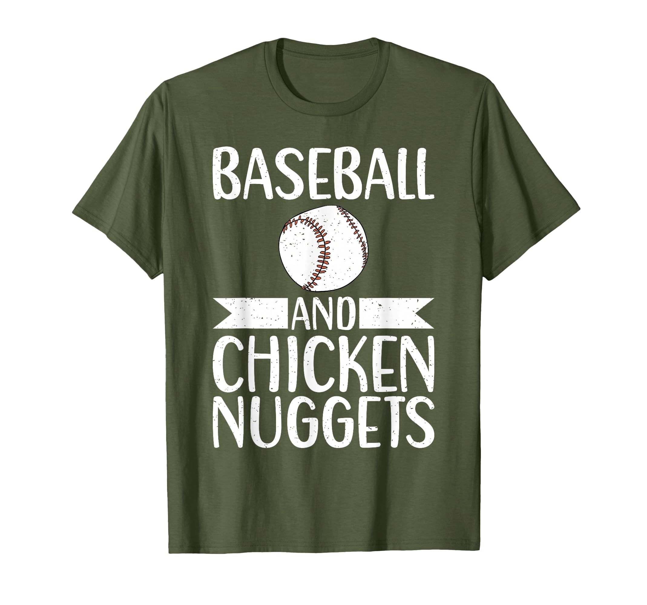Baseball And Chicken Nuggets T-Shirt - Aesthetic Graphic Unisex - T-Shirt, Sweatshirt, Hoodie