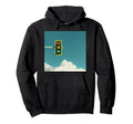 Indie Aesthetic Y2K Light Traffic Heart Hoodie - Trendy Graphic Men Women - T-Shirt, Sweatshirt, Hoodie