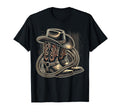 Cowboy Boots And Hat Western T-Shirt - Aesthetic Graphic Unisex - T-Shirt, Sweatshirt, Hoodie