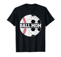 Ball Mom Baseball Soccer Mom T-Shirt - Fun Novelty Design Men Women - T-Shirt, Sweatshirt, Hoodie