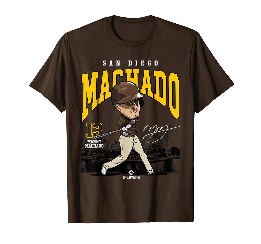 Manny Machado San Diego Baseball Mlb T-Shirt - Novelty Apparel Men Women - T-Shirt, Sweatshirt, Hoodie