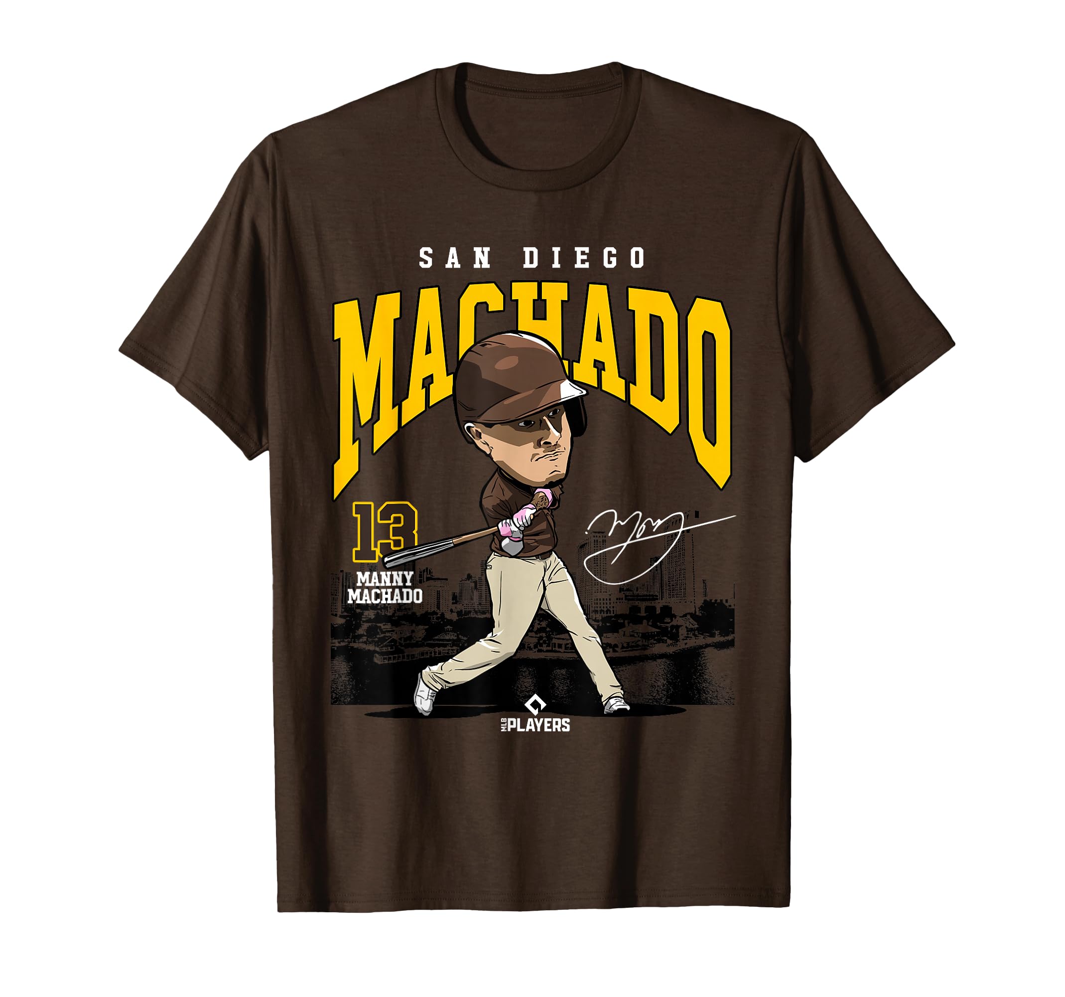 Manny Machado San Diego Baseball Mlb T-Shirt - Novelty Apparel Men Women - T-Shirt, Sweatshirt, Hoodie