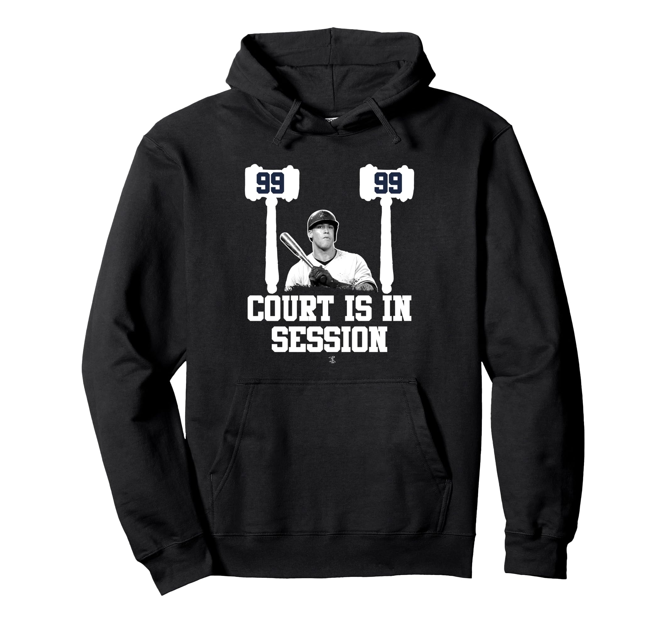 Aaron Judge 99 Court Is Session Hoodie - Streetwear Style Men Women - T-Shirt, Sweatshirt, Hoodie