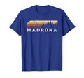 Madrona Wa Evergreen Sunset Eighties T-Shirt - Unique Graphic for Adults - T-Shirt, Sweatshirt, Hoodie