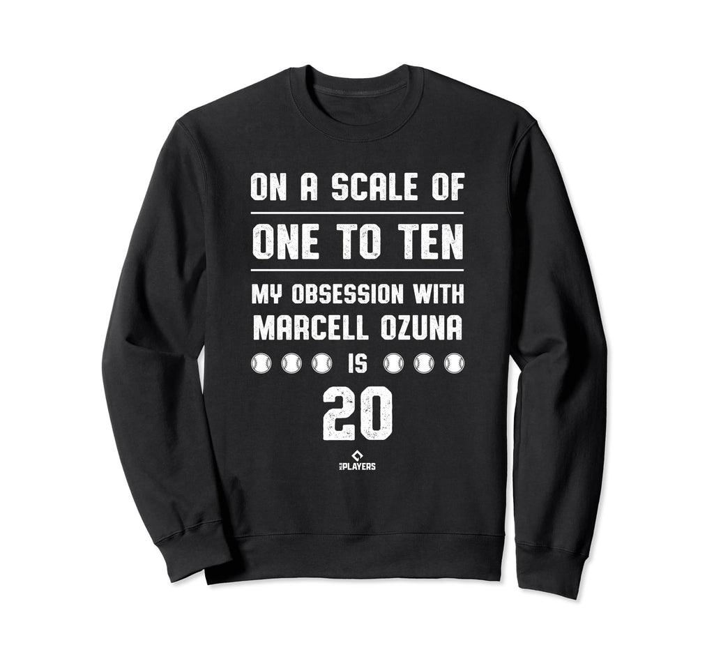 Marcell Ozuna Obsession Atlanta Sweatshirt - Custom Art Print Unisex - T-Shirt, Sweatshirt, Hoodie
