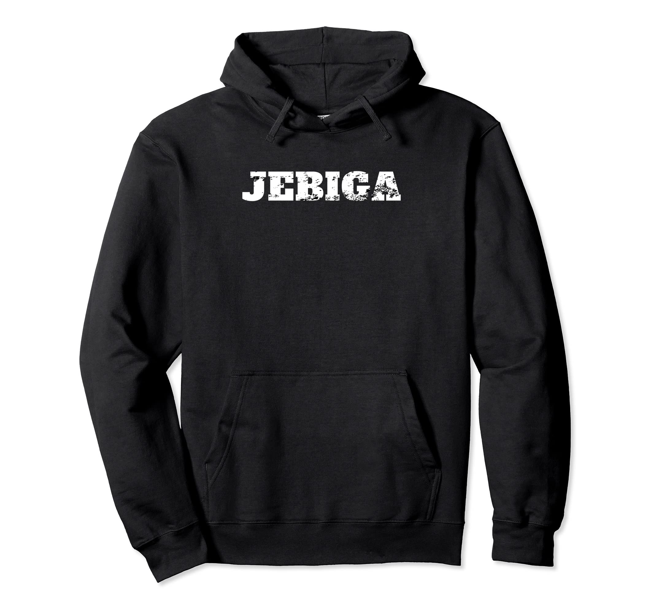 Jebiga Serbian Slang Funny Distressed Hoodie - Minimalist Print Men Women - T-Shirt, Sweatshirt, Hoodie