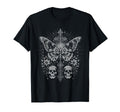 Emo Y2K Grunge Aesthetic Goth Skull T-Shirt - Trendy Graphic for Adults - T-Shirt, Sweatshirt, Hoodie