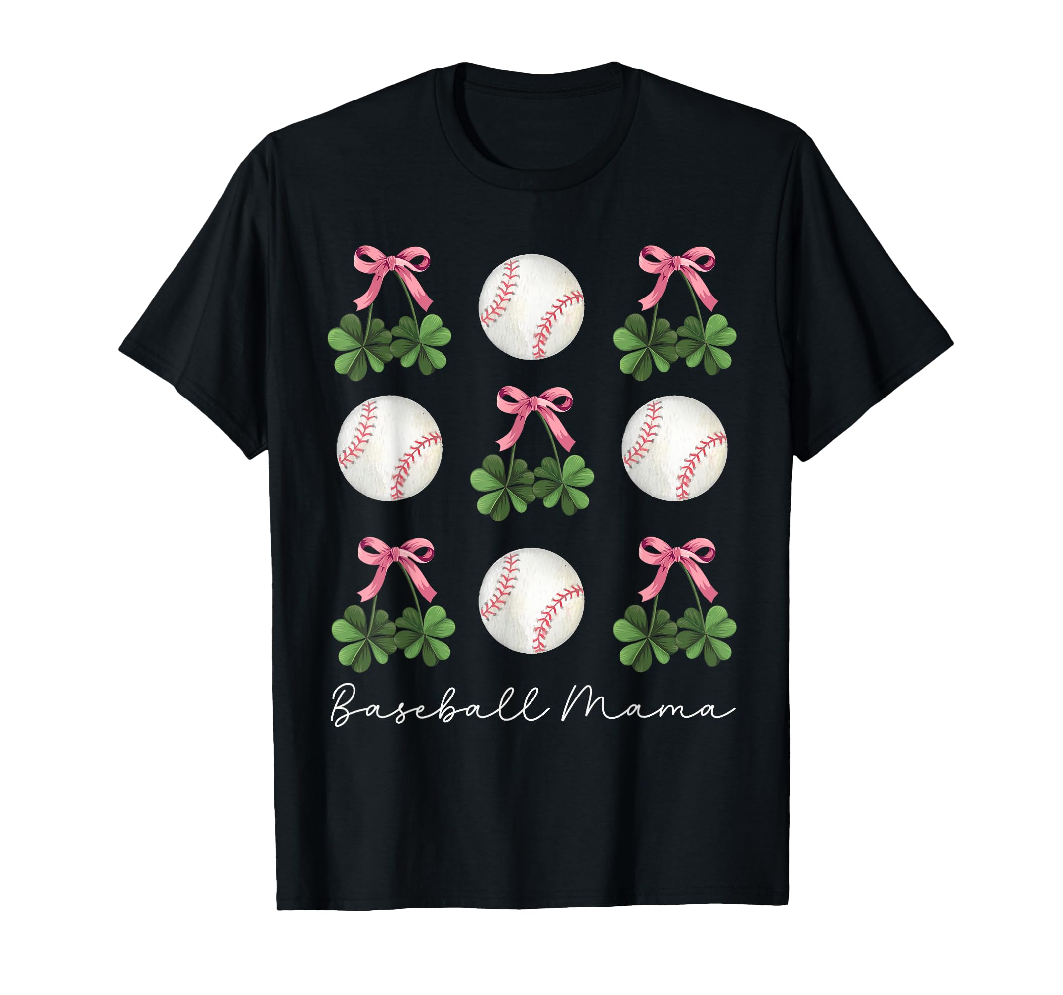 St Patricks Day Baseball Coquette T-Shirt - Novelty Apparel for Adults - T-Shirt, Sweatshirt, Hoodie