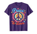 Peace And Love Peace Sign Positive T-Shirt - Streetwear Style for Adults - T-Shirt, Sweatshirt, Hoodie