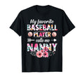 My Favorite Baseball Player Calls Me T-Shirt - Minimalist Print Unisex - T-Shirt, Sweatshirt, Hoodie