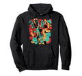 Hip Hop Old School Rapper Hoodie - Minimalist Print Unisex - T-Shirt, Sweatshirt, Hoodie